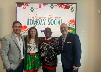 Diana Santangelo, Director of Thrive by Five with Dr. Frederick Hicks, CEO of Early Learning Coalition Hillsborough County, and Ric Banciella (far right) with the Children's Florida Movement