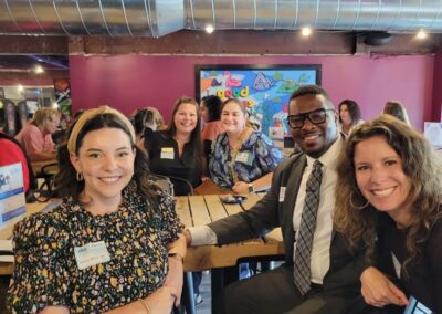 Makyala Buchanan from Florida Chamber Foundation and Diana Santaneglo from Thrive by Five.