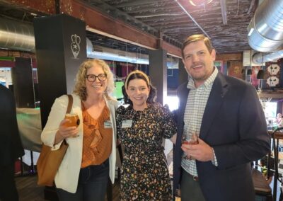Makalya Buchanan from Florida Chamber Foundation and other businesspeople.